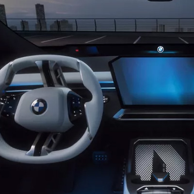 2027 BMW iX3 interior steering