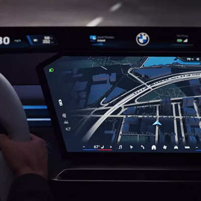 2027 BMW iX3 interior dashboard close-up