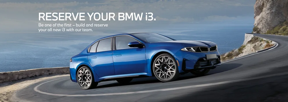 Reserve your BMW i3. Be one of the first – build and reserve your all new i3 with our team.
